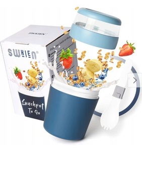 Kubek na jogurt / musli / lunch 700 ml