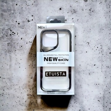 Etui NewSkin ELECTRO Black iPhone 15 Pro - NOWE