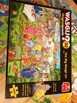 Puzzle 1000 Jumbo Wasgij? 32 The Big Weight In!