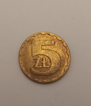 Polska 5 złotych 1980 rok