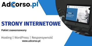 STRONA INTERNETOWA PAKIET ZAAWANSOWANY CMS SSL