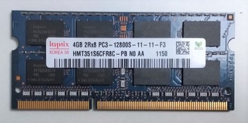 Pamięć DDR3 Hynix Samsung 4GB 12800s