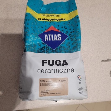 Fuga ceramiczna Atlas odcienie beżu 5 kg