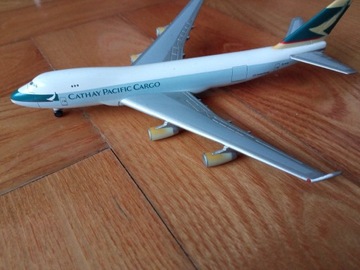 Model samolotu Boeing 747 Cathay Pacific Herpa 