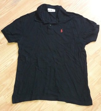 Czarna koszulka t-shirt  Ralph Lauren S 