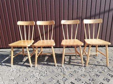 krzesło patyczak krzesła vintage dizajn ikea 4 szt