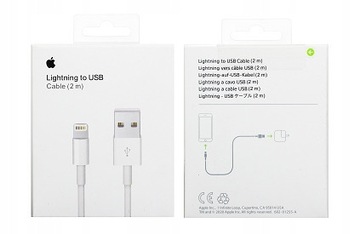 Kabel Apple Lightning -USB 2m MD819ZM/A