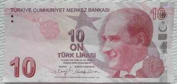 Turcja 10 lir lirasi 2022 Matematyk Cahit Arf