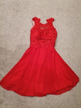 sukienka bugatti czerwona