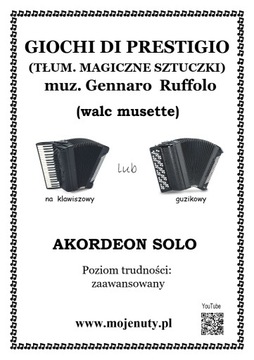 Magiczne sztuczki - G. Ruffolo  (nuty na akordeon)