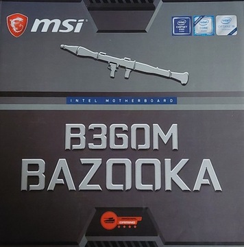 Płyta główna MSI Bazooka B360M +CPU+RAM+SSD