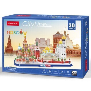 Puzzle 3D Moskwa Cubic Fun