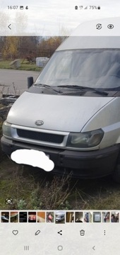 Ford transit Maska zderzak grill lampy chlodnica