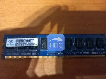 Pamięć DDR2 555 PC5300 1GB  NANYA
