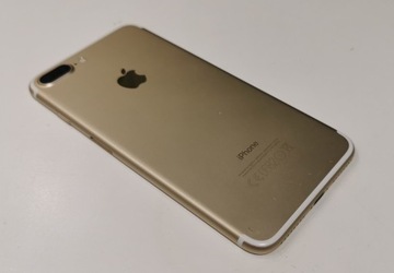 Obudowa korpus iPhone 7 Plus złoty idealny stan