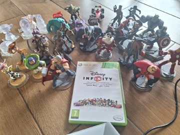 Infinity Xbox 360 plus 26 figurek