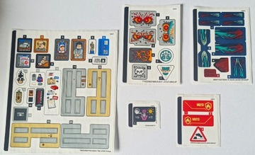 Pakiet arkuszy z naklejekami Lego