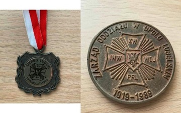 Medal Związek Inwalidów Wojennych PRL 2 szt.