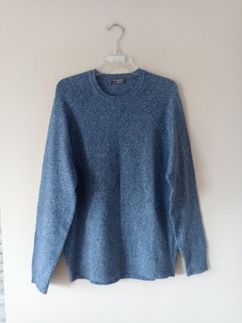 Sweter męski sweterek niebieski Primark M 38 nowy 