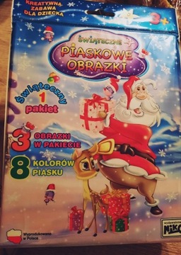 Piaskowe obrazki