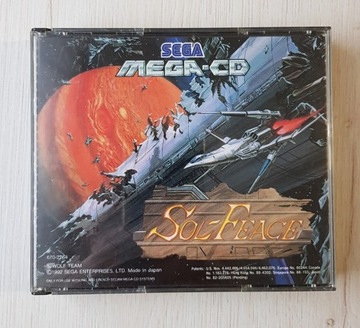 Sol-Feace Cobra Command - Sega CD - BDB