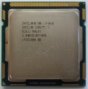 Intel i7-860 SLBJJ s1156