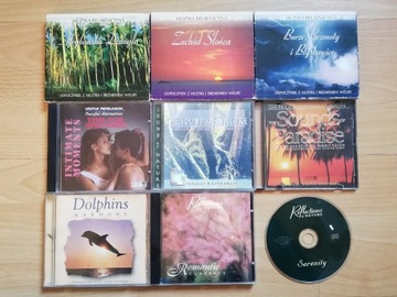 PAKIET: Dźwięki przyrody -muzyka relaksacyjna- 9CD