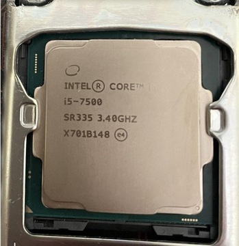 Procesor Intel Core i5-7500 + stockowe chłodzenie