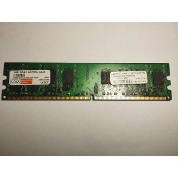 Ram CSX 1Gb DDR2 667MHz