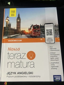 VADEMECUM JĘZYK ANGIELSKI POZIOM PODSTAWOWY I ROZSZERZONY NOWA TERAZ MATURA