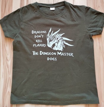 T-shirt koszulka motyw fantasy RPG  (XS)