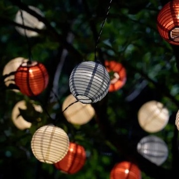 Ikea Sommarlanke Girlanda Led 24 lampki ogrodowa