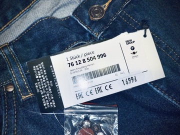 Spodnie motocyklowe męskie BMW Kreuzberg Jeans