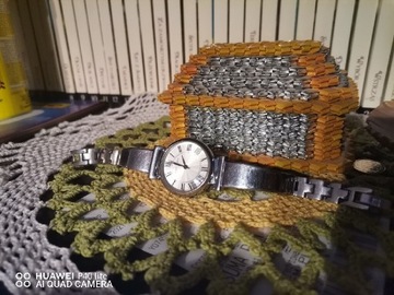 Srebrny zegarek Calvin Klein 