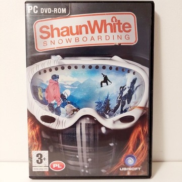 Shaun White Snowboarding pc box dvd rom pudełko wersja pudełkowa gry gra 