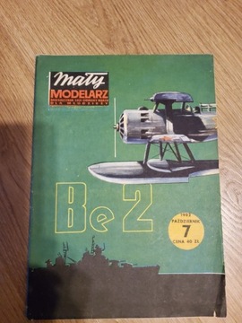 Mały Modelarz Samolot Be-2 7/1982