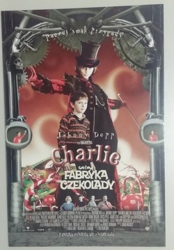 Pocztówka filmowa Charlie i Fabryka Czekolady