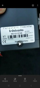 Moduł sterownik Webasto Telestart100