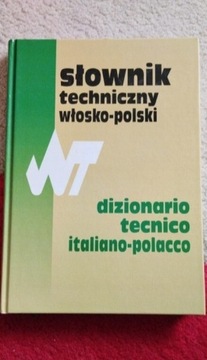 Słownik techniczny włosko-polski Sergiusz Czerni