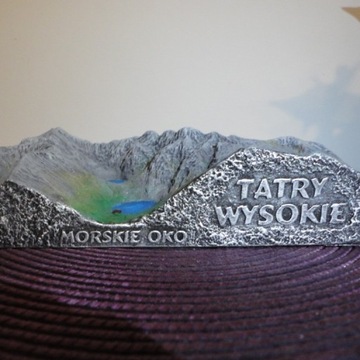 Tatry Wysokie 3d mapa plastyczna 