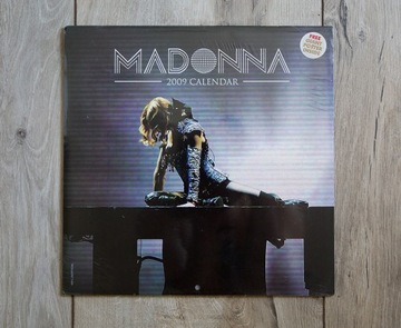 Madonna  kalendarz 2009 W Folii + PLAKAT