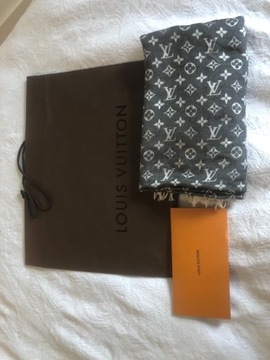 Chusta louis vuitton rachunek torba pudełko