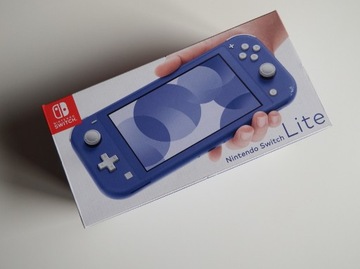 NOWA Konsola Nintendo SWITCH LITE BLUE Gwarancja 