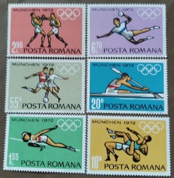 Znaczki pocztowe tematyczne - olimpiady