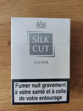 kolekcjonerskie Silk Cut Silver pełne stan bardzo dobry folia cała