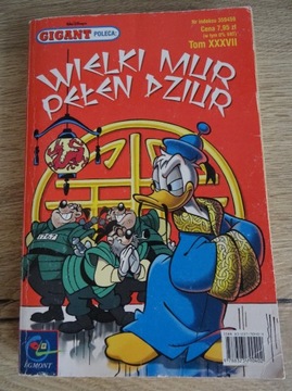 KOMIKS  GIGANT _ DONALD _Wielki mur pełen dziur_