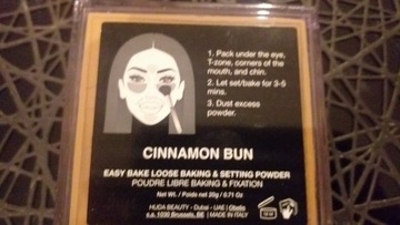Huda Beauty Easy Bake Cinnamon Bun Puder Oryginał