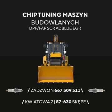 Naprawa Adblue Usunięcie scr Jcb 2cx 3cx 4cx nox