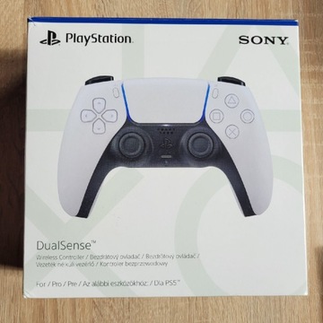 Bialy DualSense Sony do PS5 