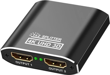 Splitter HDMI 4K, przełącznik HDMI 4K 60HZ 1080P